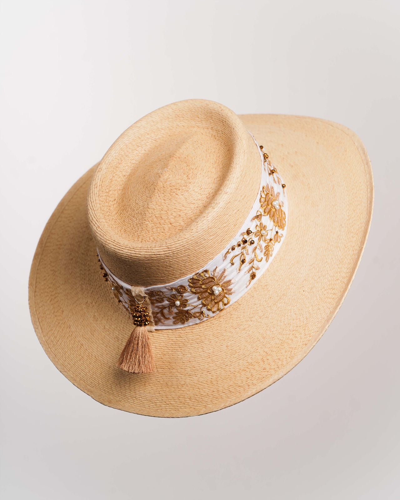 Brown Palm Hat