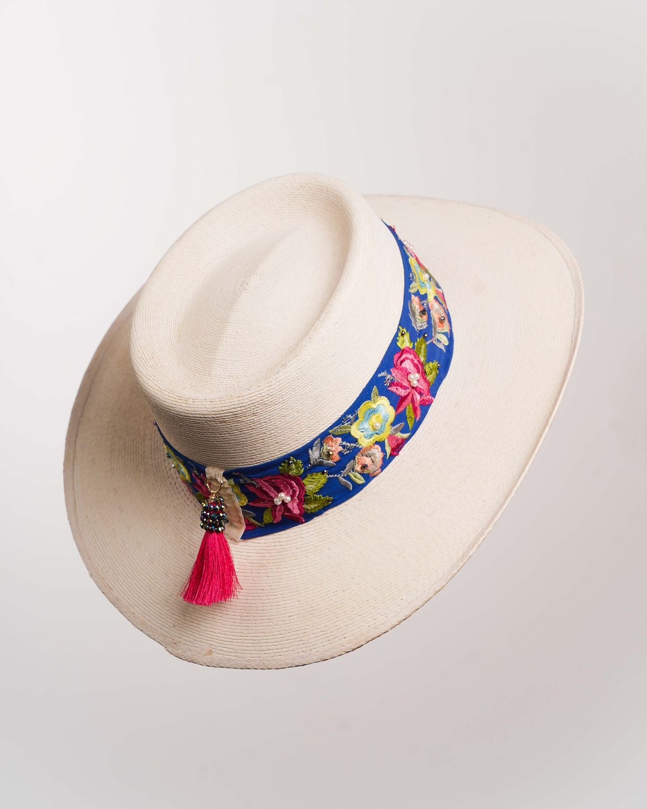 White Palm Hat