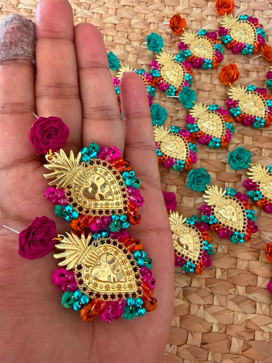 “SPURS” Palm Earrings